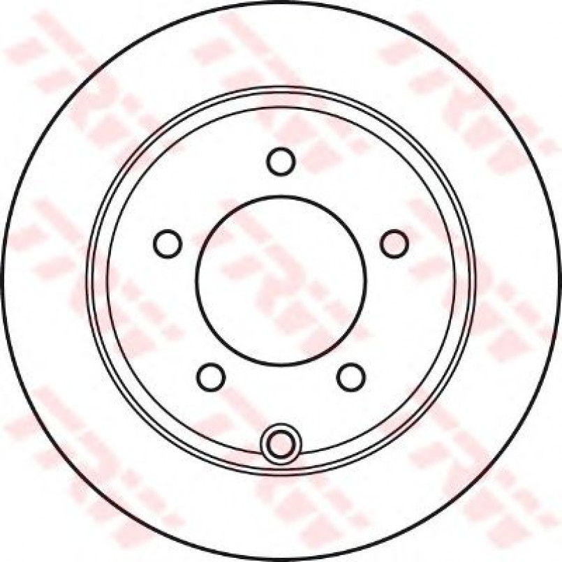 DF4931  TRW - Гальмівний диск — фото товара №2