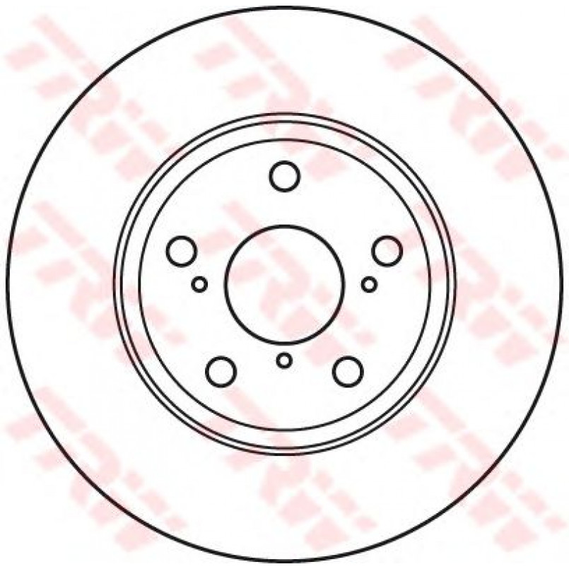 DF4939S  TRW - Гальмівний диск — фото товара №2