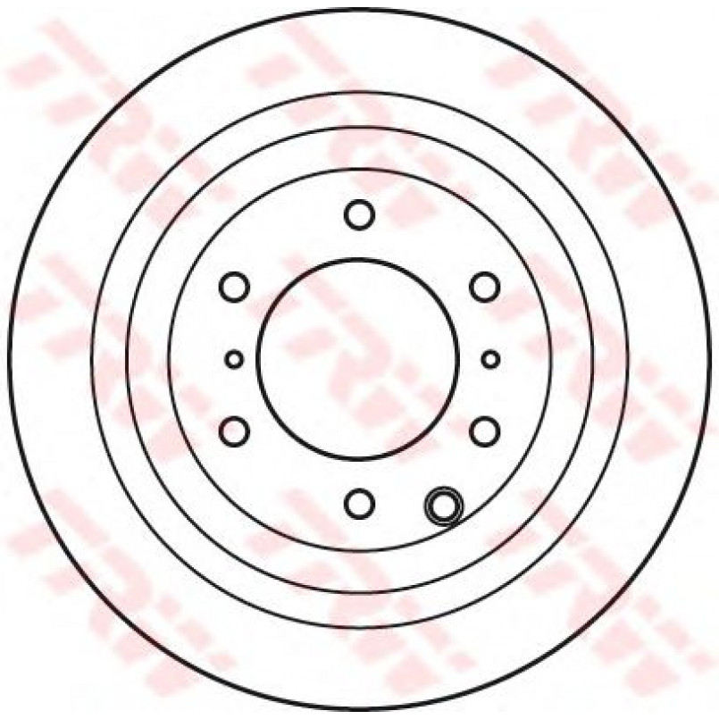 DF4944S  TRW - Гальмівний диск — фото товара №2