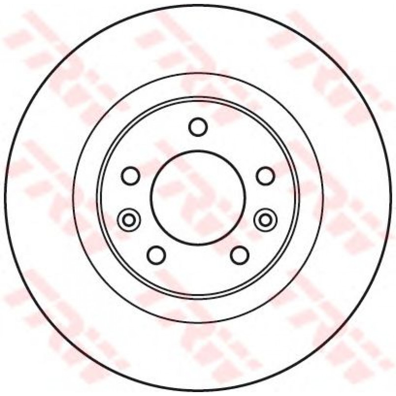 DF4945  TRW - Гальмівний диск — фото товара №2