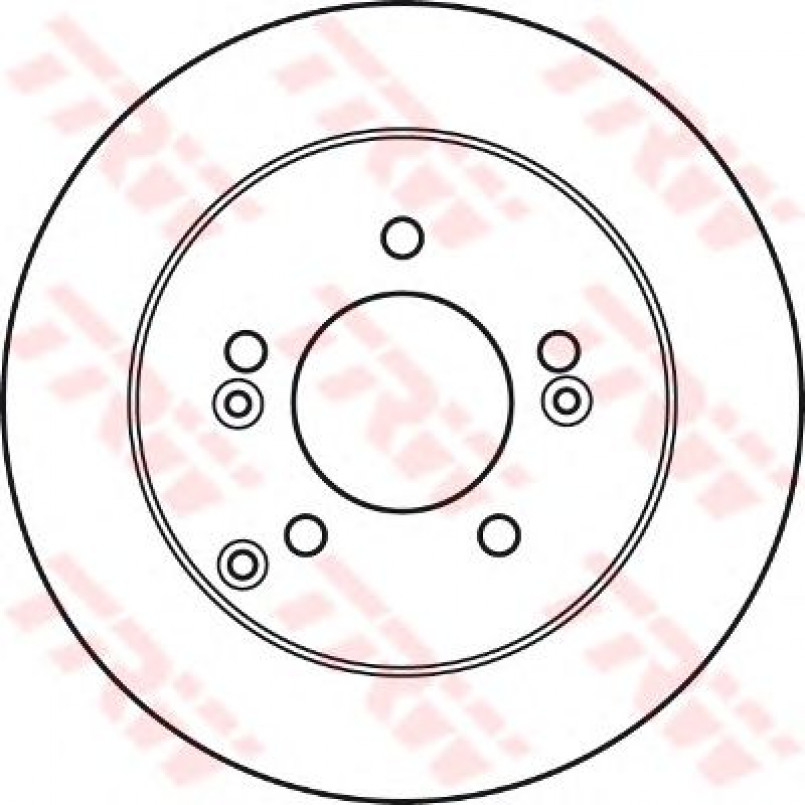DF4946  TRW - Гальмівний диск — фото товара №2