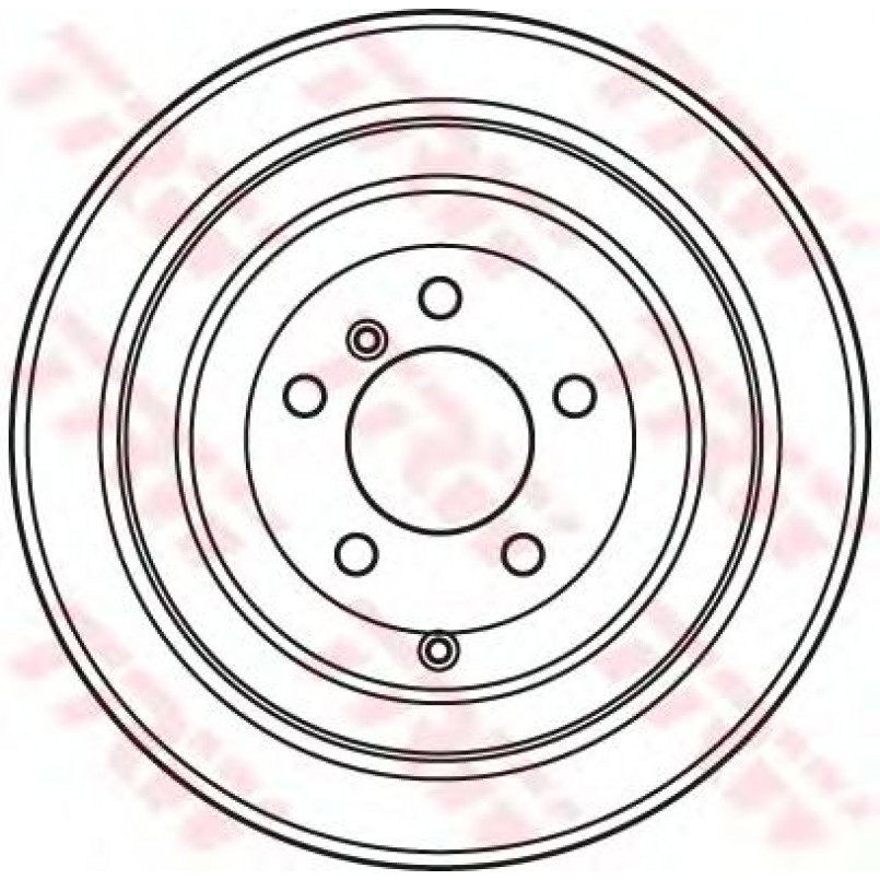 DF4954S  TRW - Гальмівний диск — фото товара №2