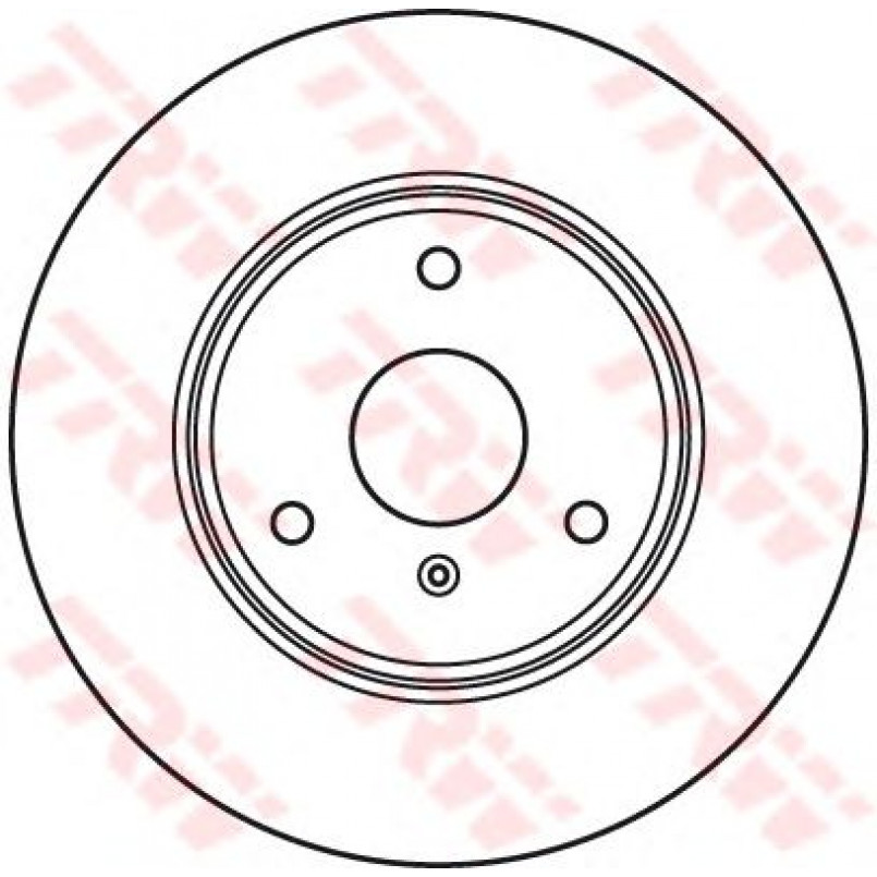 DF4961  TRW - Гальмівний диск — фото товара №2