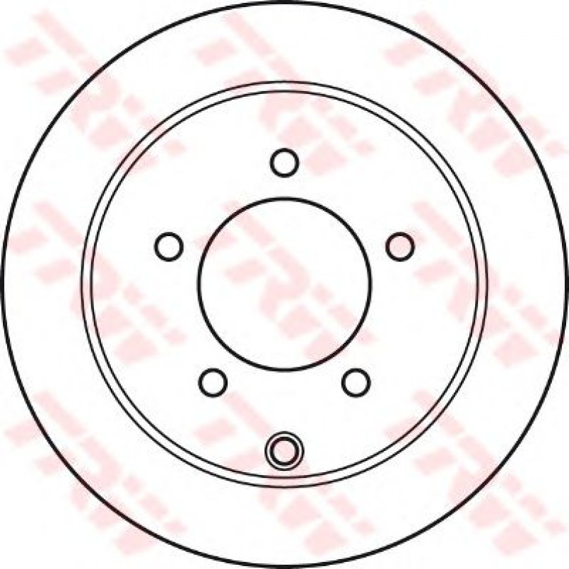 DF4973  TRW - Гальмівний диск — фото товара №2
