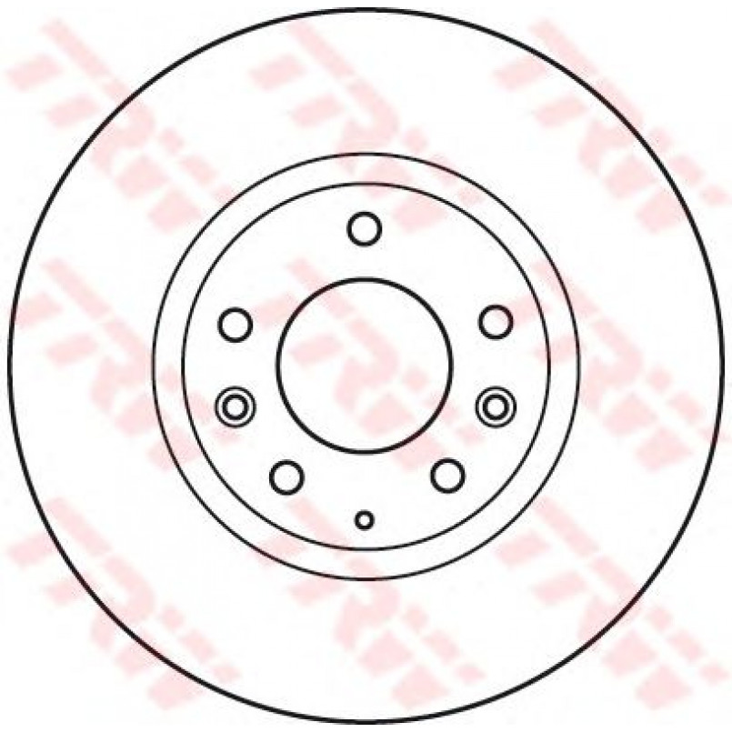 DF4974S  TRW - Гальмівний диск — фото товара №2