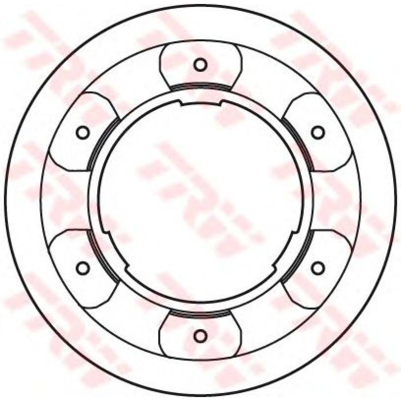 DF4993S  TRW - Гальмівний диск — фото товара №2