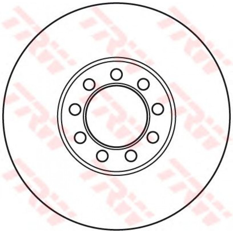 DF4994S  TRW - Гальмівний диск — фото товара №2