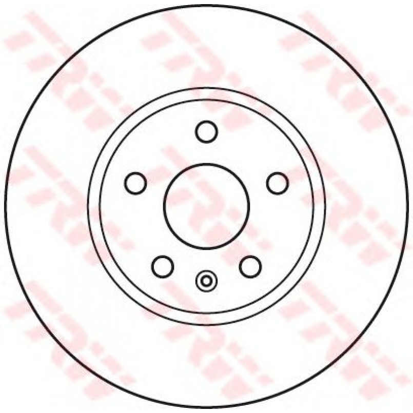 DF4996S  TRW - Гальмівний диск — фото товара №2