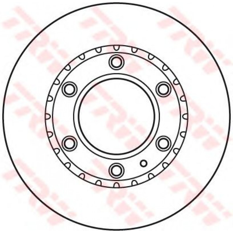 DF6034S  TRW - Гальмівний диск — фото товара №2