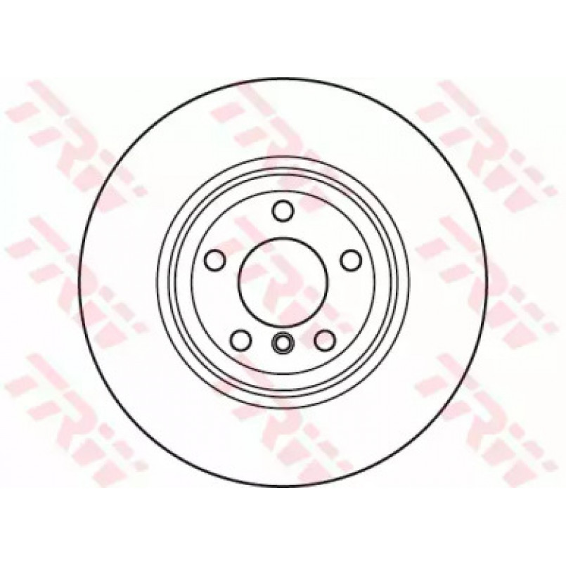 DF6070S  TRW - Гальмівний диск — фото товара №2