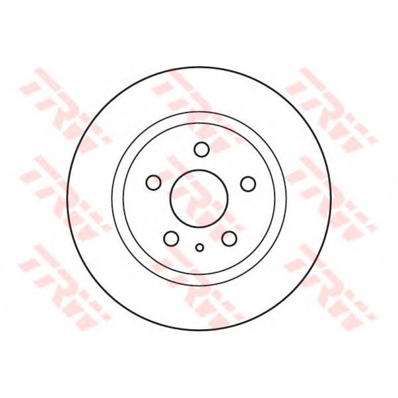 DF6112  TRW - Гальмівний диск — фото товара №2
