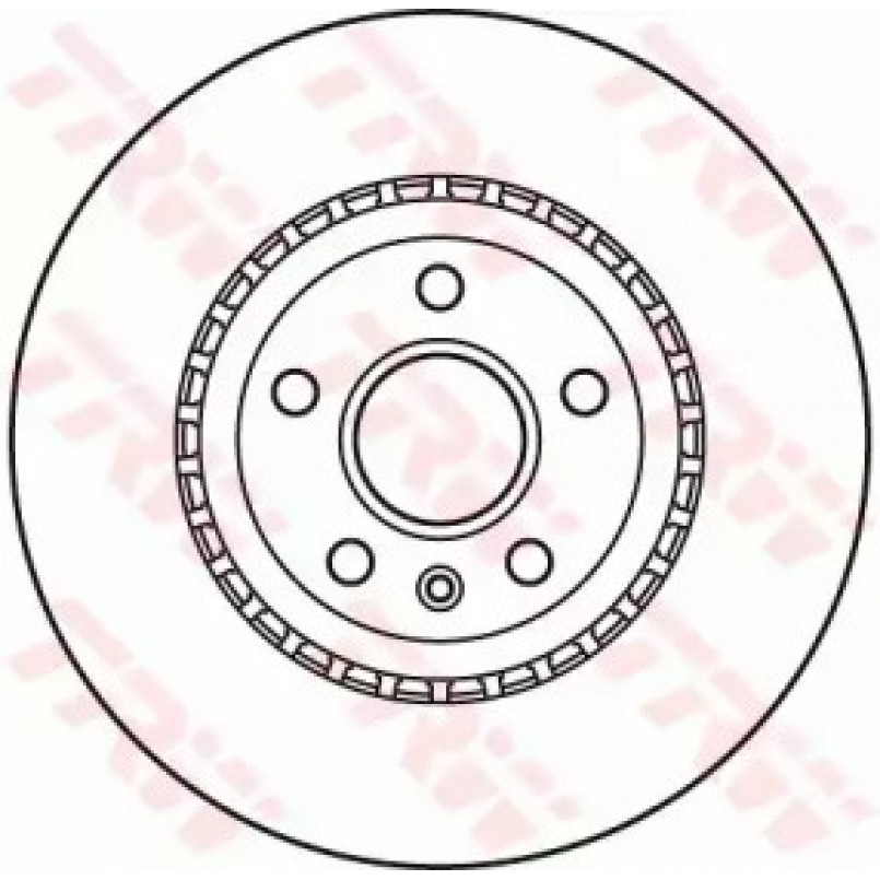 DF6113S  TRW - Гальмівний диск — фото товара №2