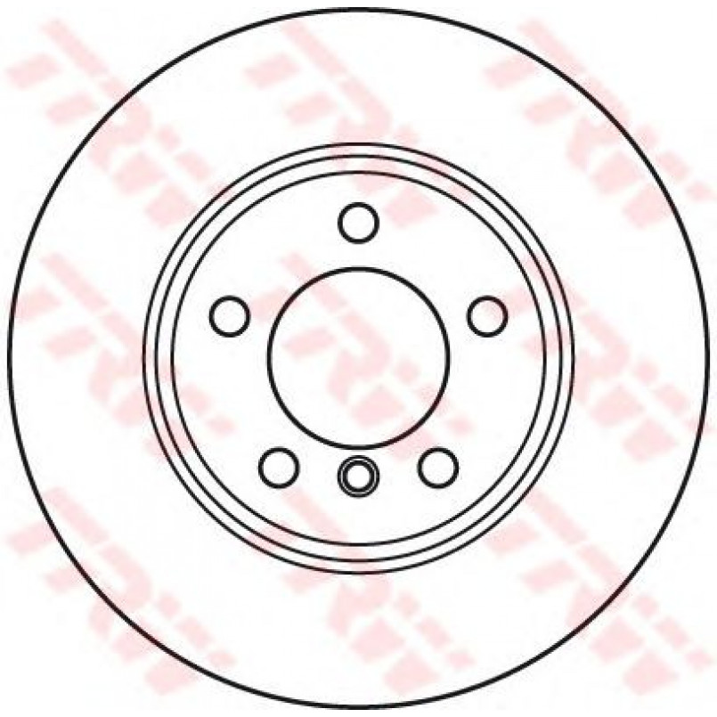 DF6119S  TRW - Гальмівний диск — фото товара №1