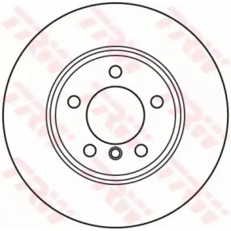 DF6119S  TRW - Гальмівний диск — фото товара №2