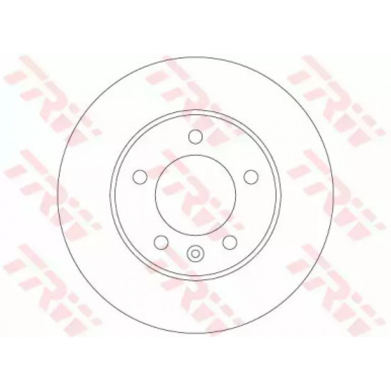 DF6120  TRW - Гальмівний диск — фото товара №2