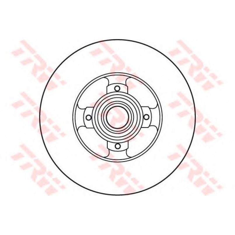 DF6128BS  TRW - Гальмівний диск — фото товара №2