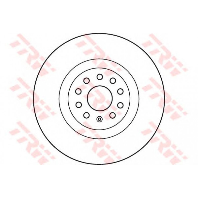 DF6133S  TRW - Гальмівний диск — фото товара №2