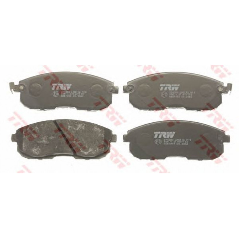 GDB1003  TRW - Гальмівні колодки до дисків — фото товара №2