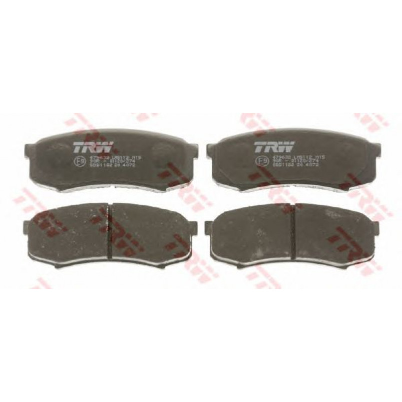 GDB1182  TRW - Гальмівні колодки до дисків — фото товара №2