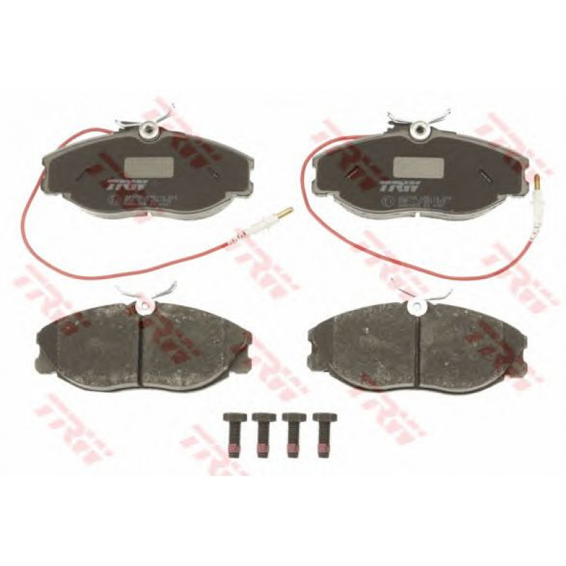 GDB1259  TRW - Гальмівні колодки до дисків — фото товара №2