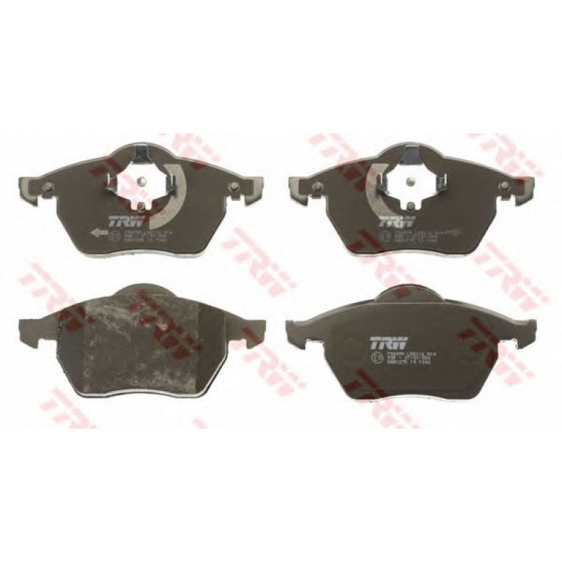 GDB1275  TRW - Гальмівні колодки до дисків — фото товара №2