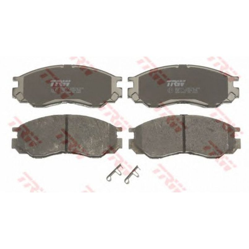 GDB1286  TRW - Гальмівні колодки до дисків — фото товара №2