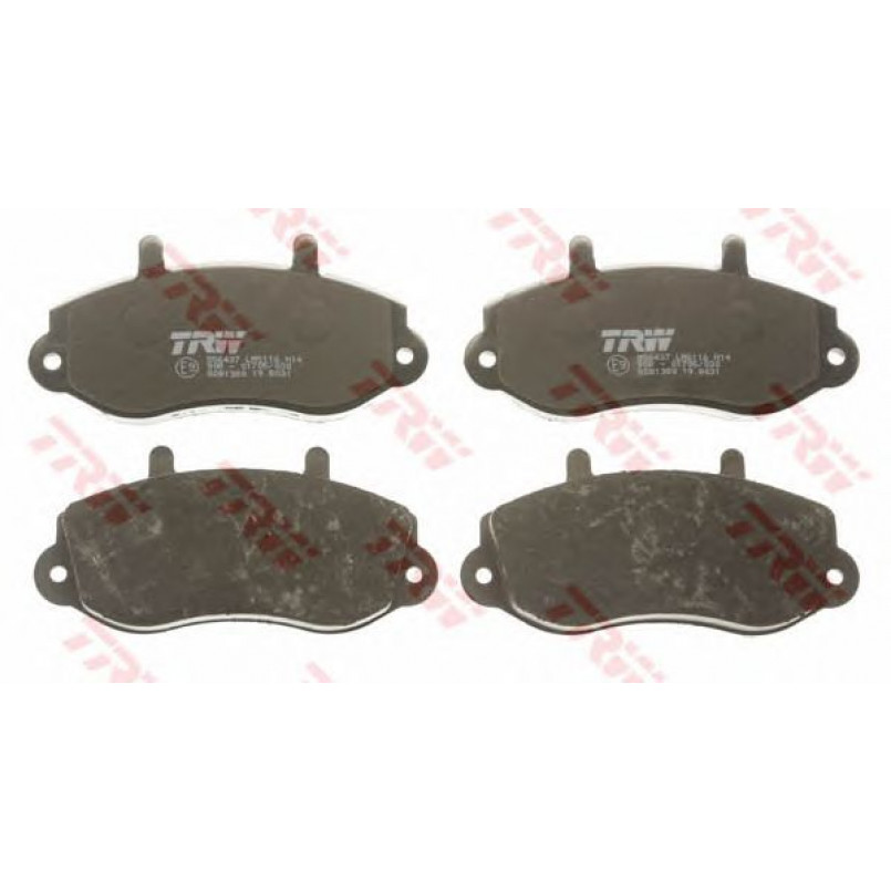 GDB1380  TRW - Гальмівні колодки до дисків — фото товара №2