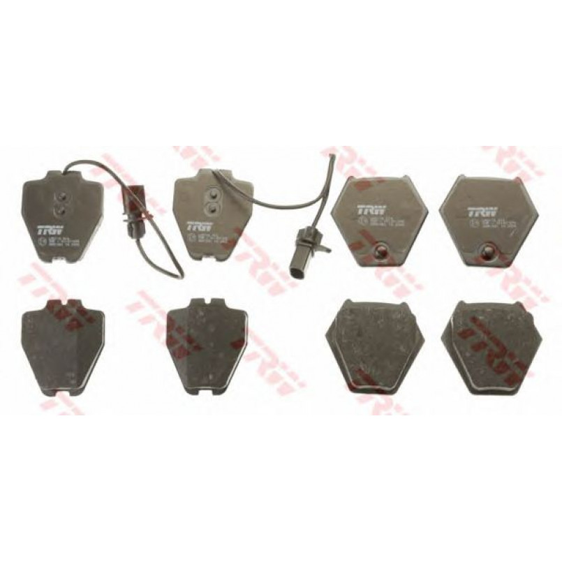 GDB1381  TRW - Гальмівні колодки до дисків — фото товара №2