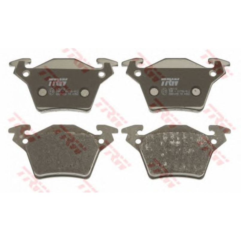 GDB1408  TRW - Гальмівні колодки до дисків — фото товара №1