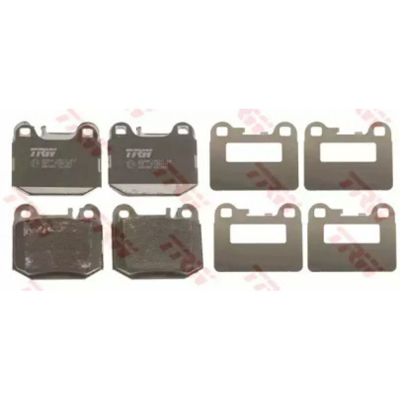 GDB1457  TRW - Гальмівні колодки до дисків — фото товара №2