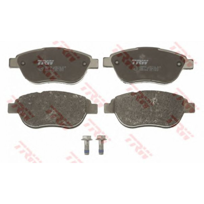 GDB1464  TRW - Гальмівні колодки до дисків — фото товара №2