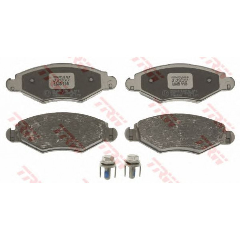 GDB1500  TRW - Гальмівні колодки до дисків — фото товара №1