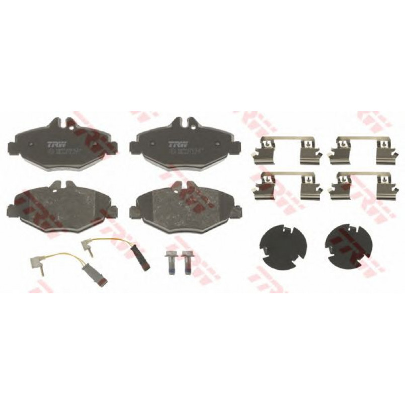 GDB1542  TRW - Гальмівні колодки до дисків — фото товара №2