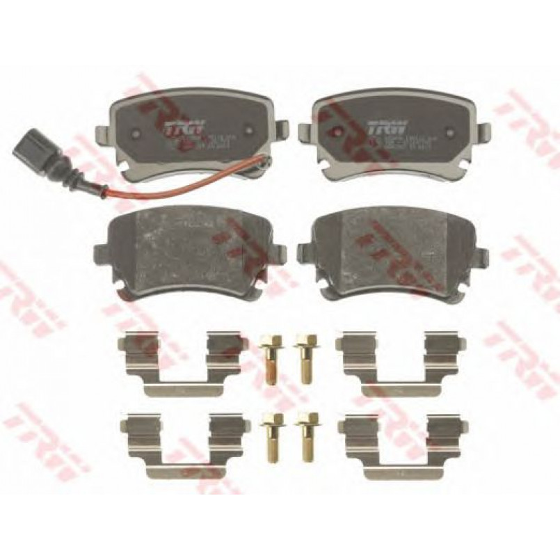 GDB1557  TRW - Гальмівні колодки до дисків — фото товара №2