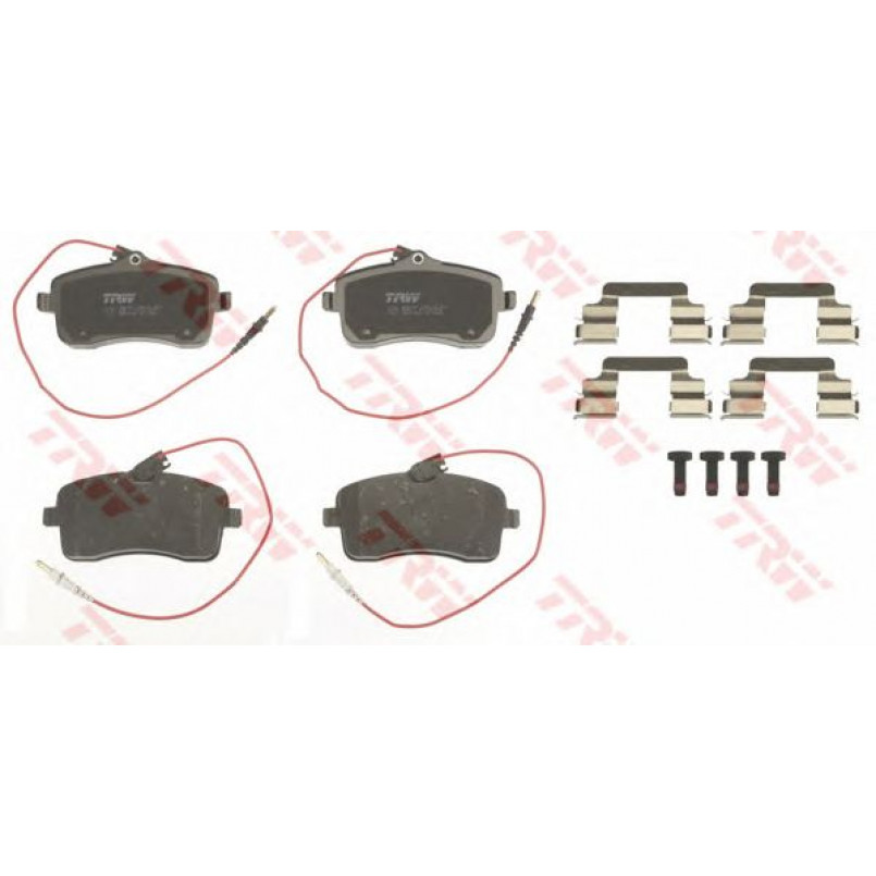 GDB1594  TRW - Гальмівні колодки до дисків — фото товара №1