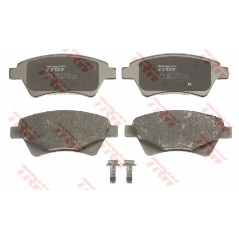 GDB1597  TRW - Гальмівні колодки до дисків — фото товара №1