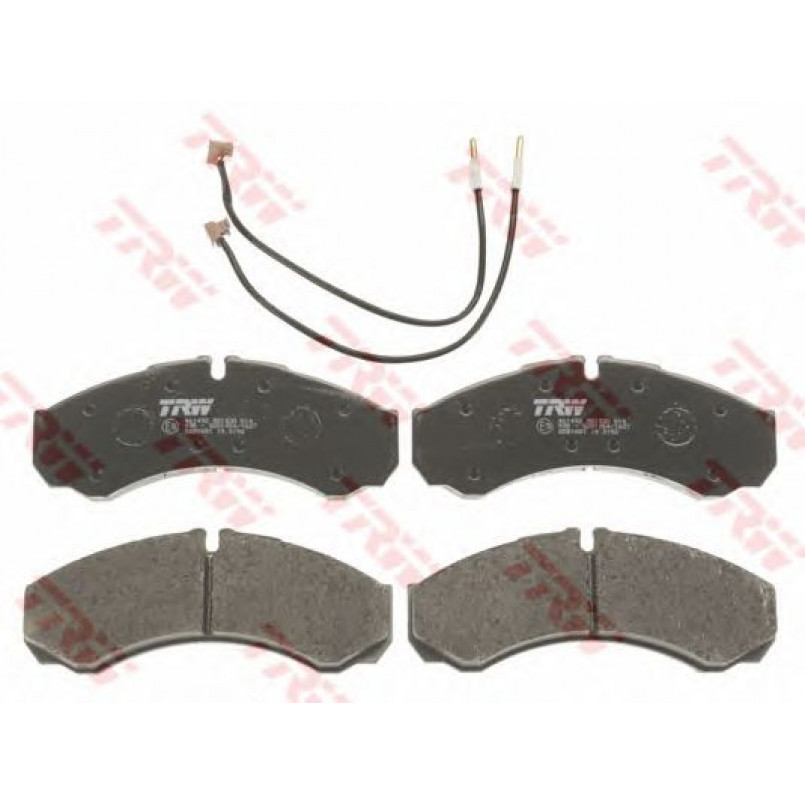 GDB1609  TRW - Гальмівні колодки до дисків — фото товара №1