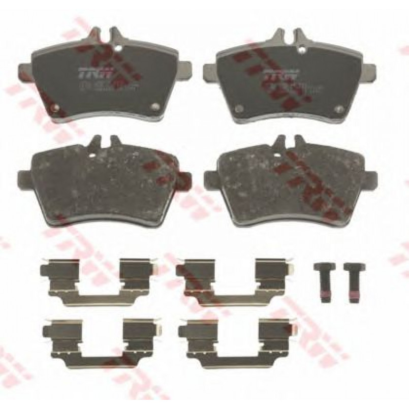 GDB1630  TRW - Гальмівні колодки до дисків — фото товара №1