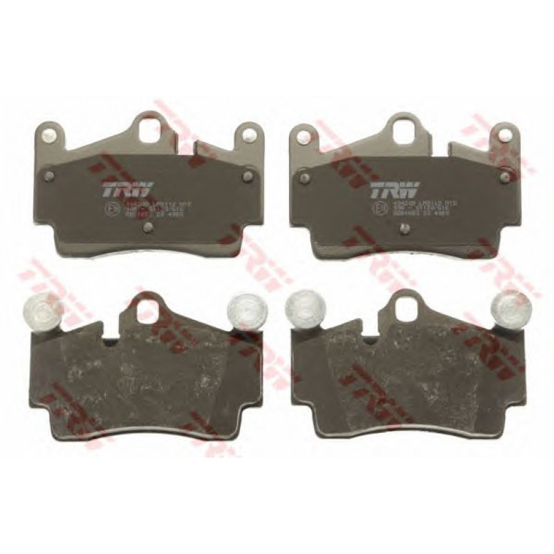 GDB1653  TRW - Гальмівні колодки до дисків — фото товара №2