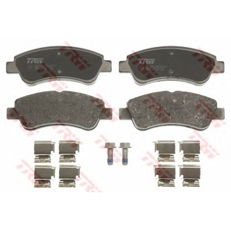 GDB1677  TRW - Гальмівні колодки до дисків — фото товара №1