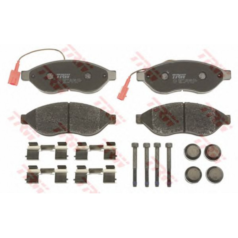 GDB1681  TRW - Гальмівні колодки до дисків — фото товара №1