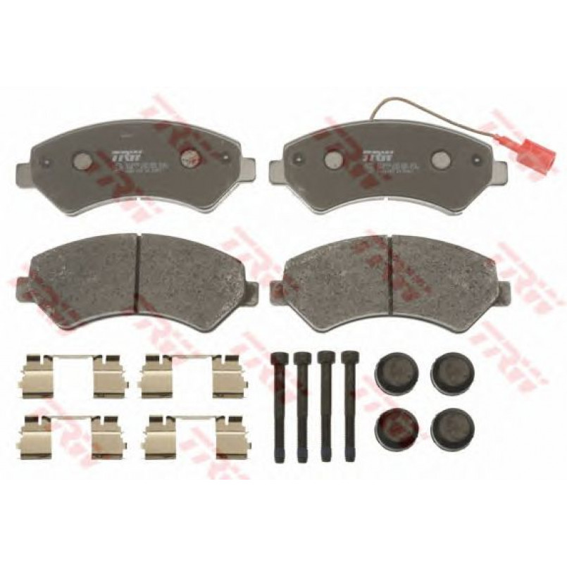 GDB1703  TRW - Гальмівні колодки до дисків — фото товара №1