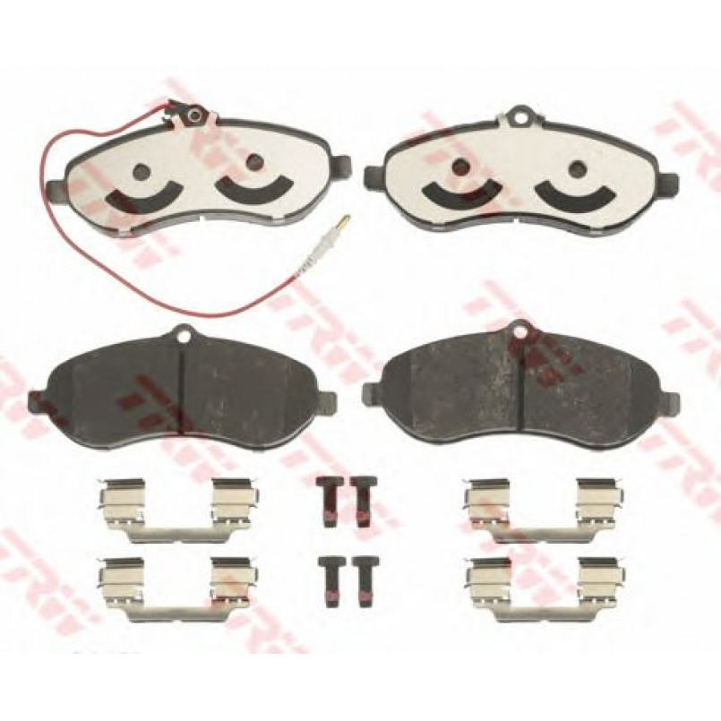 GDB1719  TRW - Гальмівні колодки до дисків — фото товара №2