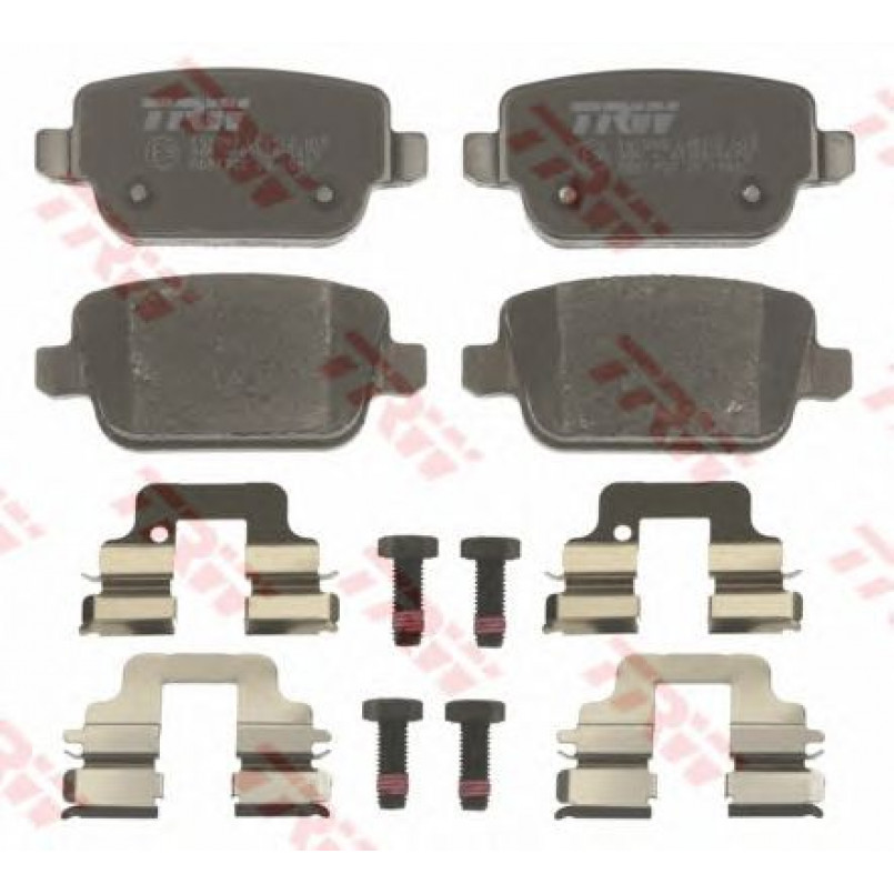 GDB1732  TRW - Гальмівні колодки до дисків — фото товара №1