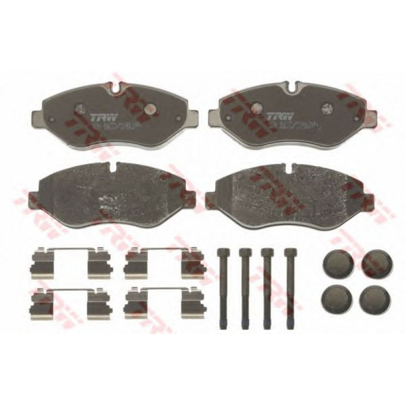 GDB1747  TRW - Гальмівні колодки до дисків — фото товара №1