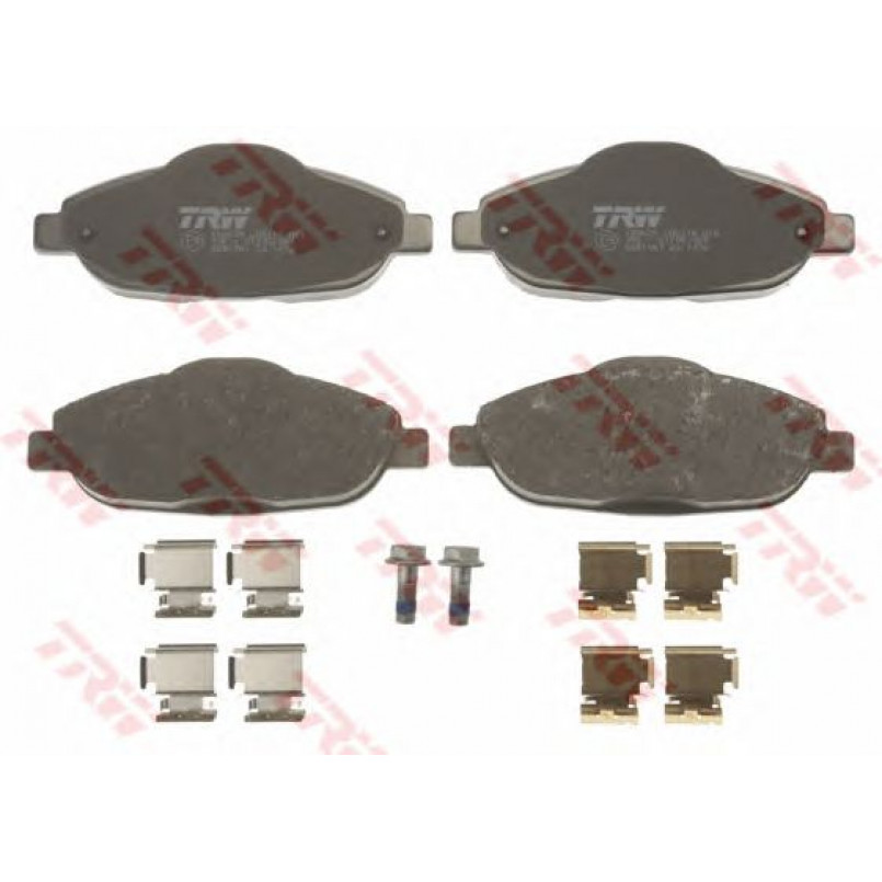 GDB1761  TRW - Гальмівні колодки до дисків — фото товара №1