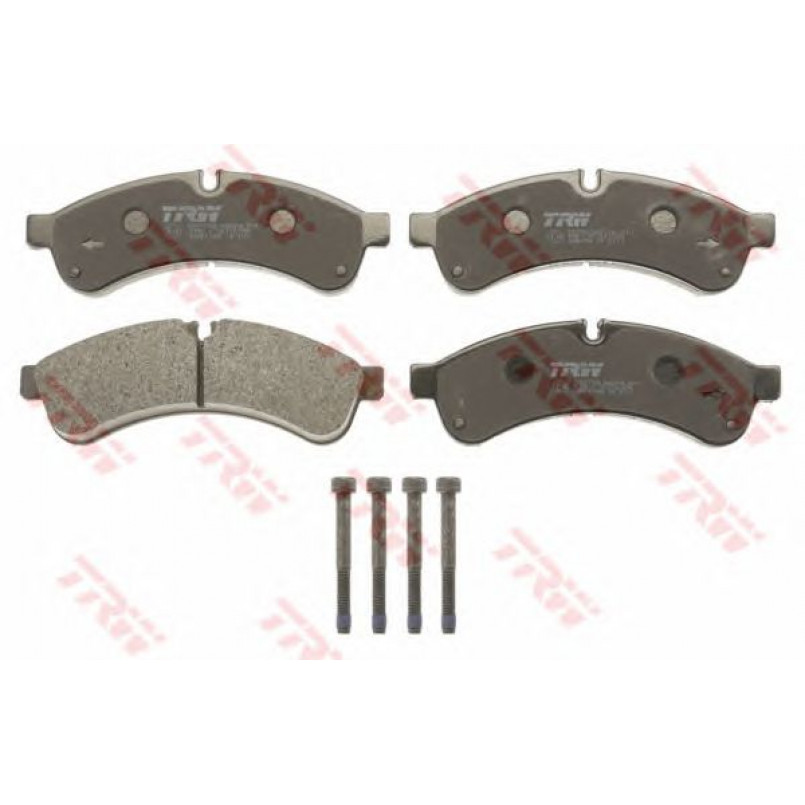 GDB1780  TRW - Гальмівні колодки до дисків — фото товара №2