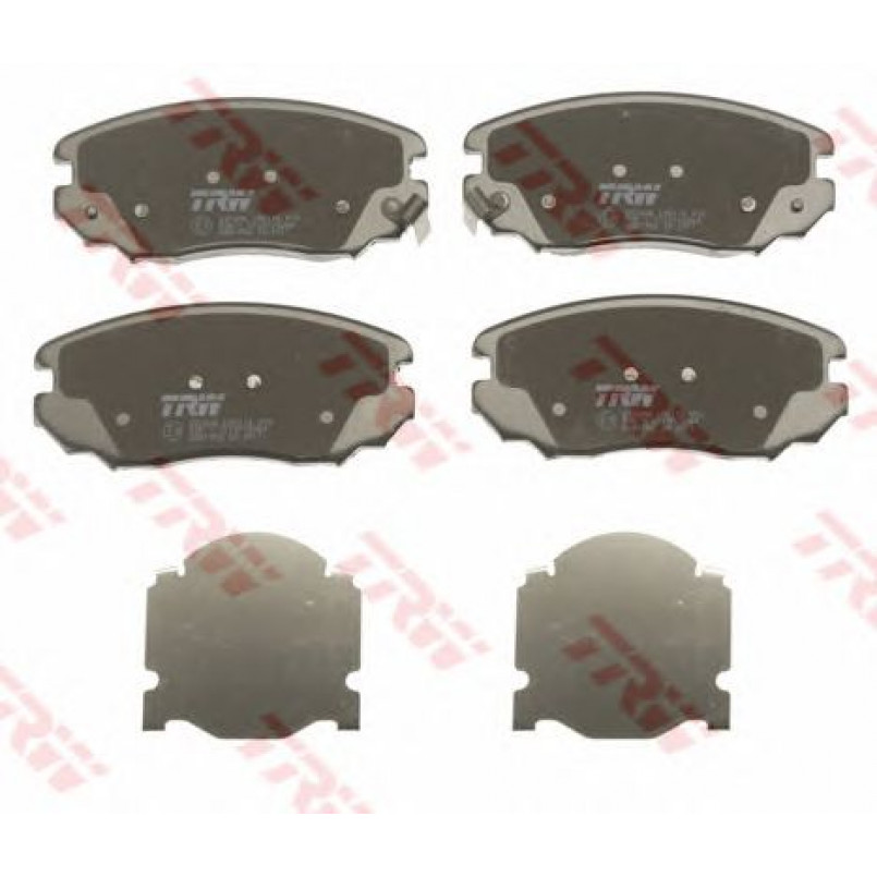 GDB1782  TRW - Гальмівні колодки до дисків — фото товара №2