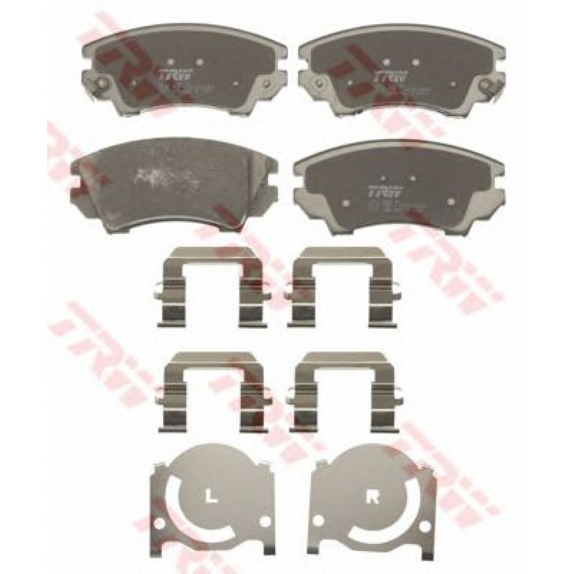 GDB1783  TRW - Гальмівні колодки до дисків — фото товара №1