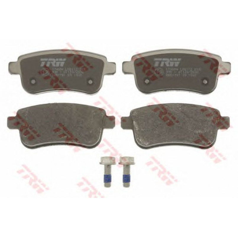 GDB1791  TRW - Гальмівні колодки до дисків — фото товара №2